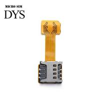 TF Hybrid Sim Slot Dual SIM Card Adapter Micro SD Extender for Android Phone Micro Sim