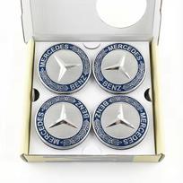 4PCS 75mm Car Floating Wheel Center Hub Caps Cover for Mercedes Benz B/C/E/S Class A Class C200L  GLK GLC CLA Accessories.