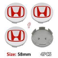 4Pcs ABS Car Wheel Center Hub Center Cap 58mm 69mm Rim Hub Dustproof Cover Emblemem For Honda Accord CRV XRV Civic  pa0 Odyssey Acces