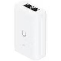 Ubiquiti U-POE+ adapter 30W, powers UniFi PoE+ devices, reduce dependency on PoE switch power, Contains RJ45 data input, AC cable with earth ground, and PoE+ output U-POE-PLUS-EU
