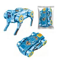 360° Rotating Robot Dog Fidget Gyro Creative Deformed Antistress Transforming Robot Dog Fidget Toy Sensory Deformation Design