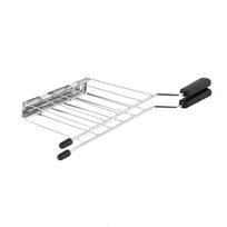 Anti-scald Handle Toaster Grill Rack Heat-resistant Sandwich Holder Toast Slice Holder  Hotel Style A