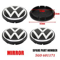 4pcs VW Wheel Center Hub Caps 56mm 65mm 70mm Wheel Cover For Touran Golf 4 5 6 7 BPolo Passat B5 B6 B7 CC 3D Premium Plus Pro Kit