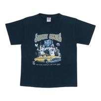 vintage 2000 Subway Series Yankees Mets Shirt 140 gray