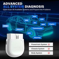 Autel MaxiAP AP200 Bluetooth OBD2 Scanner Automotivo OBD 2 Code Reader Diagnostic Tools Full Systems Scanner before 2017 year Original blue