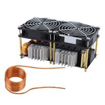 2500W 50A DC 12-48V indukcinė šildymo plokštė ZVS maitinimo modulis aukšto dažnio žemos įtampos 1800W juoda