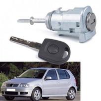 Door Lock Cylinder Kit Front Driver Side For Volkswagen Golf Jetta 1997-2006 Car gray