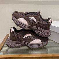 Women's Casual Chunky Platform Sneakers Lace-Up Non-Slip Walking Shoes for Women Comfortable Tennis Sneakers Breathable Running Workout Dad Shoes 40 ruda