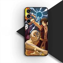 Aang Avatar The Last Airbender Phone Cover Case for Apple iPhone 16 14 15 Plus 11 Pro Max 16E ProMax + 16Plus 15+ 14+ Casing iPhone 15 gray