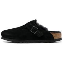 Birkenstock Boston No Special Function Closed Toe Slippers Men's Black 259883BOSTONBLK 38 black