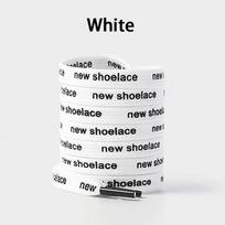 1Pair New Sneakers Canvas Casual Shoes Laces Double-sided Letter-printed Shoelace 100/120/140/160CM Laces for Shoe Accesories 120cm