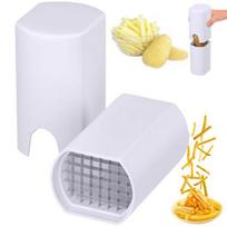 1PCS French Fry Cutter Natural Cut Rapid Slicer Vegetable Potato Tool Food Veggie Dicer Veg Chopper vegetable cutter beige