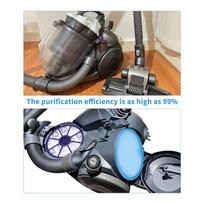 YCOC-HEPA Filtro Dulkių Siurblio Priedai Skirti Dyson DC19, DC20, DC21, DC29, Pakeičiamas Filtro Viršutiniam Ir Apatiniam Varikliui black