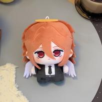 Chainsaw Man 10cm Cotton Doll Plush Keychain Anime Character Stuffed Toy Cute Soft Figure Home Decoration Collectible Gift for Chainsaw Man Anime Fans 10cm