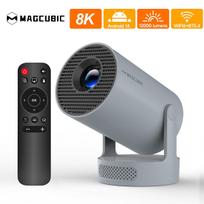 Magcubic 8K HY300 Pro+ Projector HD Android 14 Home Theater 12000 Lumens Wifi6 BT5.4 Portable Outdoor Projector Speaker