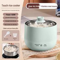 Kompaktiškas daugiafunkcis elektrinis ryžių viryklės garintuvas – nelipnus, mažos galios, idealus bendrabučiams ir mažoms erdvėms 1.8L Smart Rice Cooker