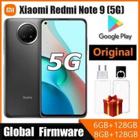 Atnaujintas Originalus Xiaomi Redmi Note 9 5G 8GB 256GB Mobilusis Telefonas 5000mAh didelė baterija 6,53 colio 48 milijonai pikselių 5G Išmanusis Telefonas Pasaulinė ROM 6GB 128GB