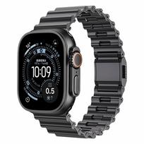 Magnetic Stainless Steel Band for Apple Watch Ultra 3 2 49mm Business Men Straps For iwatch 11 10 9 8 7 6 5 4 se 46mm 45mm 44mm 49mm 46mm 45mm 44mm pilka