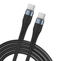 USB-C to USB-C Cable Fast Charging 60W for Samsung Galaxy A16 A15 A14 A13 A25 A35 A55 A53 A05s A36 - Black 1M