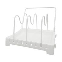 Kitchen  Seat Type Pot And Lid Rack Kitchenware Storage Rack balta