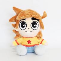 2026 New Anime Scott Pilgrim Plush Soft Stuffed Cartoon Game Plushie Doll Anime Cartoon Peripherals Pillow Doll Toy High Quality Gift For Kid orange