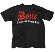 Bone Thugs-n-Harmon<wbr/>y Vintage Logo T-Shirt Unisex T-Shirt - Men's Summer Cotton Graphic Tee 5XL įvairiaspalvis