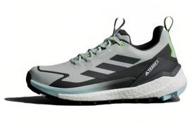 Adidas Terrex Free Hiker 2.0 žemi batai su Gore Tex Semi Flash Aqua Carbon Lucid Lime moteriški IG3204 43⅓ gray