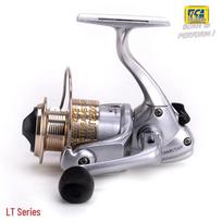 Dijiayu LT2000/2500 Classic Spinning Reel: Front Drag Fishing Reel for Rock, Sea, and Lure Fishing. LT Front Drag 2000 Series gray