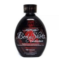 Ed Hardy Body Shot Double Warning Mega Extreme Hot Tingle Tanning Lotion 399ml black