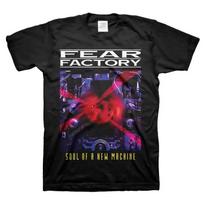 Fear Factory Soul Of A New Machine Black T Shirt S black