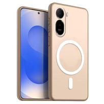 Magnetic Iron Ring Phone Case for Xiaomi Redmi A7 Pro,POCO C81 Pro Matte Soft TPU Shockproof Cover Redmi A7 Pro