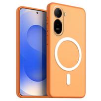 Magnetic Iron Ring Phone Case for Xiaomi Redmi A7 Pro,POCO C81 Pro Matte Soft TPU Shockproof Cover Redmi A7 Pro