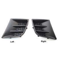 Front Bumper Fog Light Grille Left Right Fog Lamp Chrome Grill 7422A9/7422A8 Fog Lamp Cover Grilles for Peugeot 107 09-12 China Mainland right