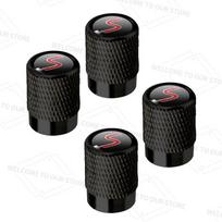 4pcs/1set For Mini JCW R50 R55 R56 Cooper S  John Cooper Works S Logo Car Valve Caps Wheel Tires Air Tyre Stem Protective Cover
