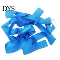 4M Dance Ribbon Strip Gym Rhythmic Art Gymnastic Ballet Streamer Twirling Rod mėlyna