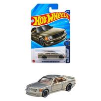 Hot Wheels Basic Car 1989 Mercedes-Benz 560 SEC AMG (Gold) 1/64 gray