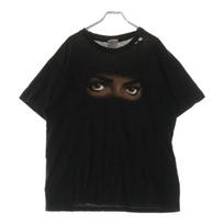 VINTAGE Michael Jackson Printed Crew Neck Short Sleeve Top Black c737e59462 Unisex T-Shirt S black