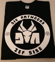 DIE ANTWOORD T-shirt Tee Hip-hop rap ZEF SIDE Ninja Yolandi Unisex T-Shirt L gray