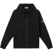 Stone Island hooded zip-up hoodie K2S156100061S0051-V0029 XXL black