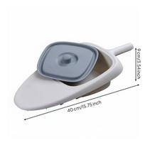 Bedpan with Lid Easy to Clean Fracture Handle Ergonomic Design