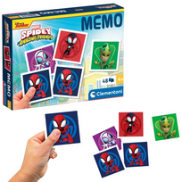 Atminties žaidimas „Spidey“, 48 kortelės