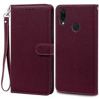 Redmi7 dėklas Redmi Note 7 dėklui Odinis piniginės tipo atverčiamas dėklas Xiaomi Redmi Note 7 viršeliui Note7 Pro apsauginis Fundas Coque Etui For Redmi 7