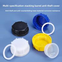 100mm Juodo Plastiko Vožtuvo Dangtelis IBC Bakelio Vožtuvo Pakeitimo Dangtelis Vožtuvo Dangtelio Tarpinės Stambus Sriegis Patvarus Namų Sodo įrankis mėlyna