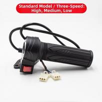 Universal Electric E-Bike Twist Throttle Multistyles Electric Scooter Twist Grip 4 black