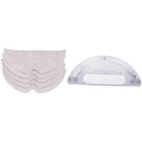 Suitable for Xiaomi Mi Robot Vacuum Mop 2 STYTJ03ZHM Water Tank Mop 1Water Tank+5Mop white