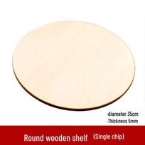 Basswood Plywood Round for DIY Pottery & Model Base No Specification white