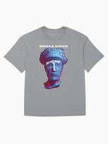Simple Minds Simple Minds Oversized T-Shirt XL blue
