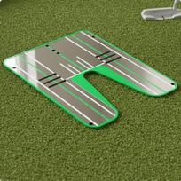 Putting Alignment Mirror Improves Accuracy Golf Stroke Guide Path for raudona