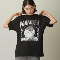 Kawaii Chiikawa Kurimanju Barber Shop T‑shirt Retro Pompadour Vintage Graphic Print Casual Loose Short Sleeve Unisex Summer Tee 120 gray