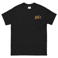 Street Fighter logotipas - Unisex klasikiniai marškinėliai XL black